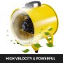 Portable Ventilator Portable Ventilation Fan 16"utility Blower3670-5400m³/h