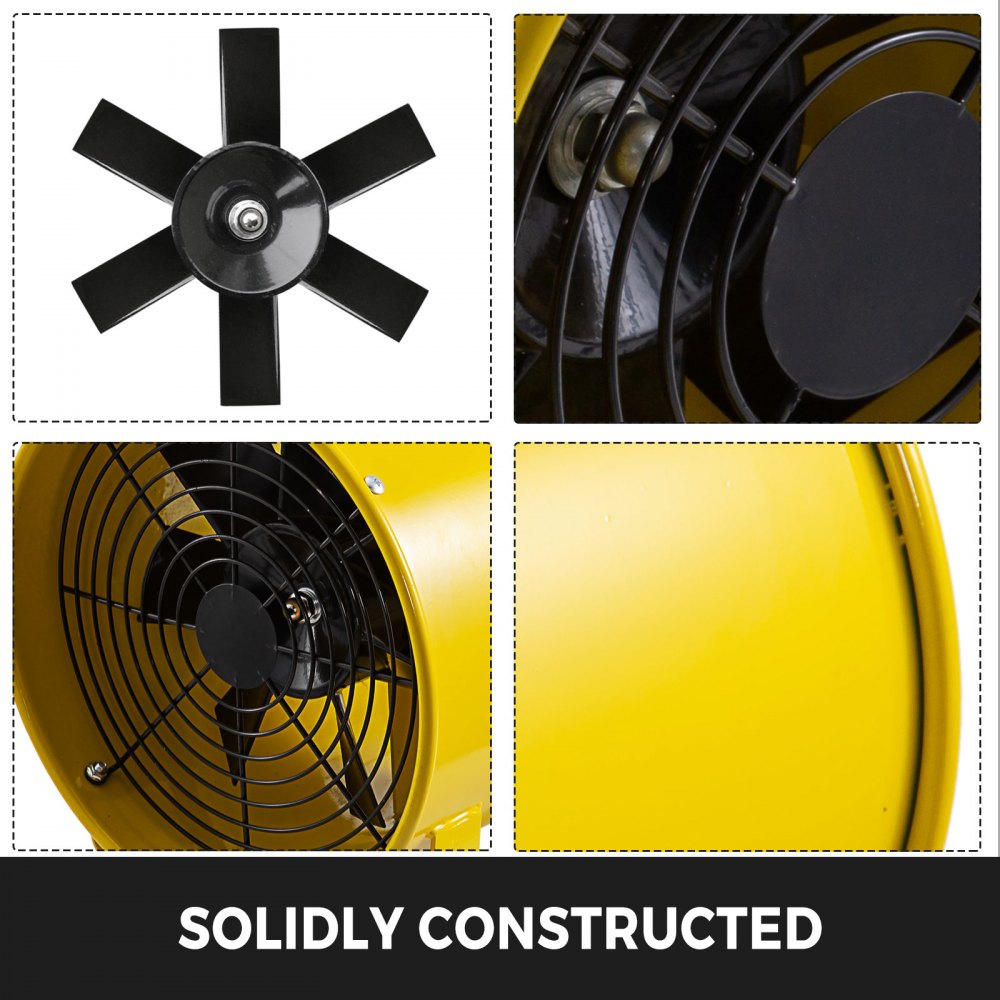 400mm Industrial Extraction Fan 2 speed Ventilator Blower Spray Paint Workshop