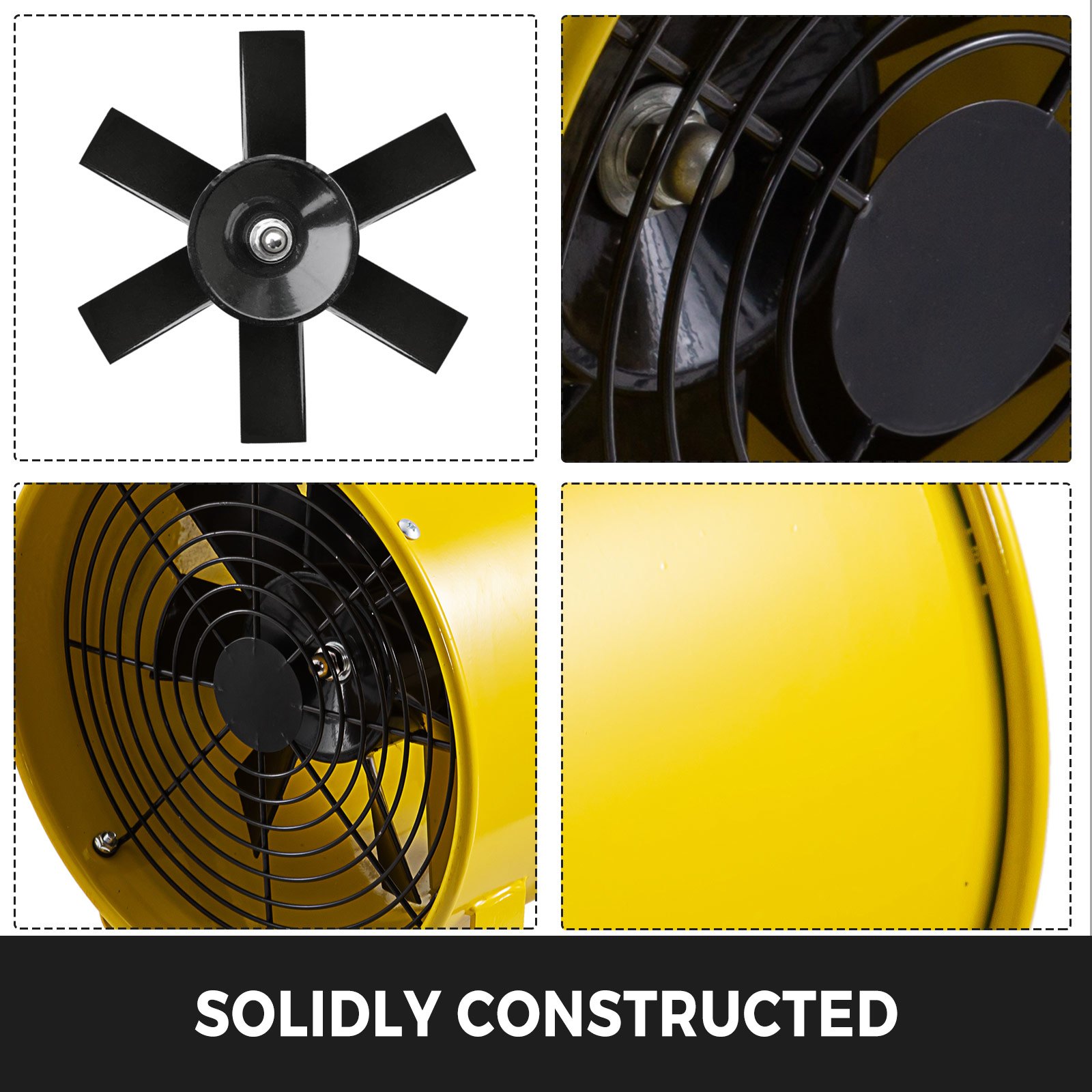 400mm Industrial Extraction Fan 2 speed Ventilator Blower Spray Paint Workshop