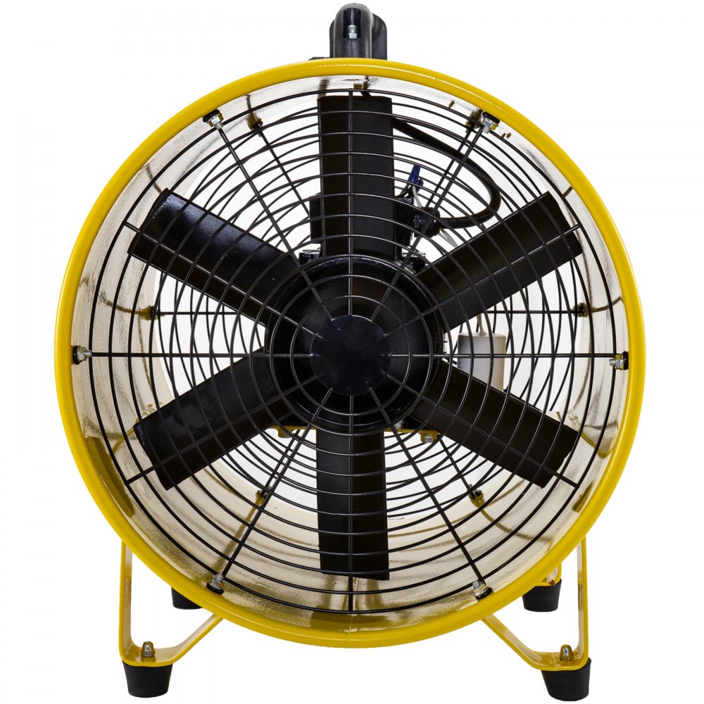 16'' Industrial Extraction Fan 2 speed 5m Ventilator Blower Spray Paint Workshop