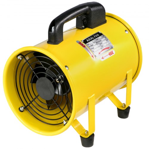 Portable Ventilator Portable Ventilation Fan 8" Utility Blower Max.1500m³/h