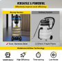 VEVOR Wet Dry Dust Extractor Vacuum Industrial Collector w/ HEPA Filter 40L