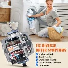 VEVOR DC31-00055G Dryer Drive Motor, 1/3HP, 1630RPM, Compatible with Samsung Kenmore, Replacement for 40299032011, 40299032012, 59289622, DV330AGB, DV331AEW, DV350AER, DV350AGR