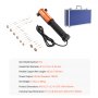 VEVOR Magnetic Induction Heater Kit, 1000w 220V Portable Hand-held Induction Heater with 10PCS Induction Coils, No-Flame Induction Heater Bolt Remover with Case, Fit for Removing Rusty Bolts & Nuts