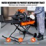 VEVOR Wet Tile Saw with Stand, 10-inch 65Mn Steel Blade, 4500 RPM Motor, Tile Cutter Wet Saw with Water Reservoir and Casters, 0-45 Degrees Miter Angle for Cutting Tiles, Floor Tiles, and Stones