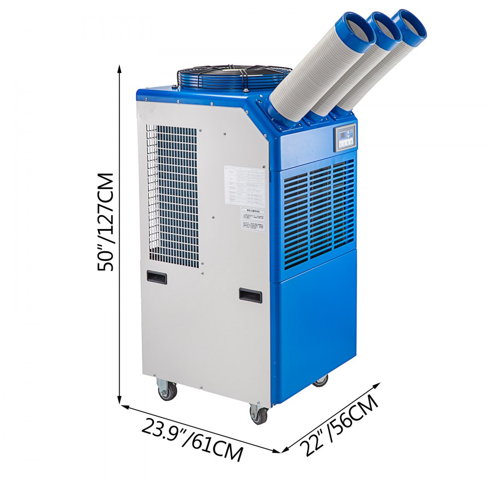 VEVOR VEOVR 6.5kw Commercial Industrial Portable Refrigerated Air Conditioner