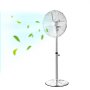 16 Inch Industrial Pedestal Fan Oscillating Standing Adjust Speeds for Bedroom