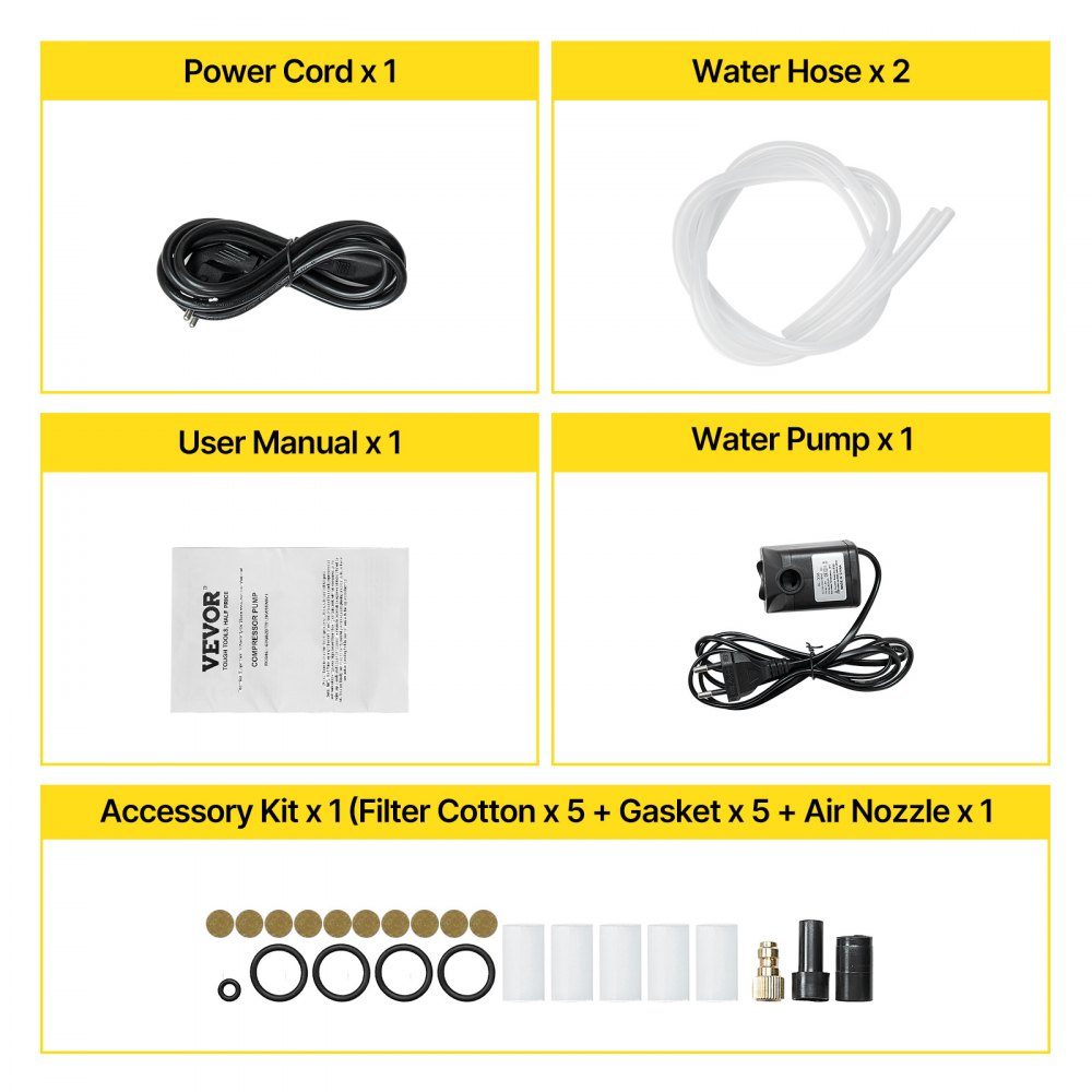 VEVOR High Pressure Compressor, 4500PSI/30MPA/300BAR High Pressure Air Compressor, 1800W 220V Manual Stop Air Rifle Compressor Suitable for Paintball Air Rifle, PCP Rifle, Air Pistol, Diving Bottle