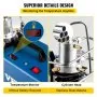 VEVOR High Pressure Compressor, 4500PSI/30MPA/300BAR High Pressure Air Compressor, 1800W 110V Manual Stop Air Rifle Compressor Suitable for Paintball Air Rifle, PCP Rifle, Air Pistol, Diving Bottle