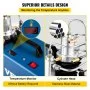 VEVOR High Pressure Compressor, 4500PSI/30MPA/300BAR High Pressure Air Compressor, 1800W 110V Automatic Stop Air Rifle Compressor Suitable for Paintball Air Rifle, PCP Rifle, Air Pistol, Diving Bottle
