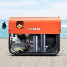 VEVOR PCP Air Compressor 4500PSI 2-Cylinder Scuba Tank Air Compressor Auto-Stop