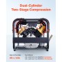 VEVOR PCP Air Compressor 4500PSI/30Mpa 2-Cylinder Scuba Diving Tank Compressor