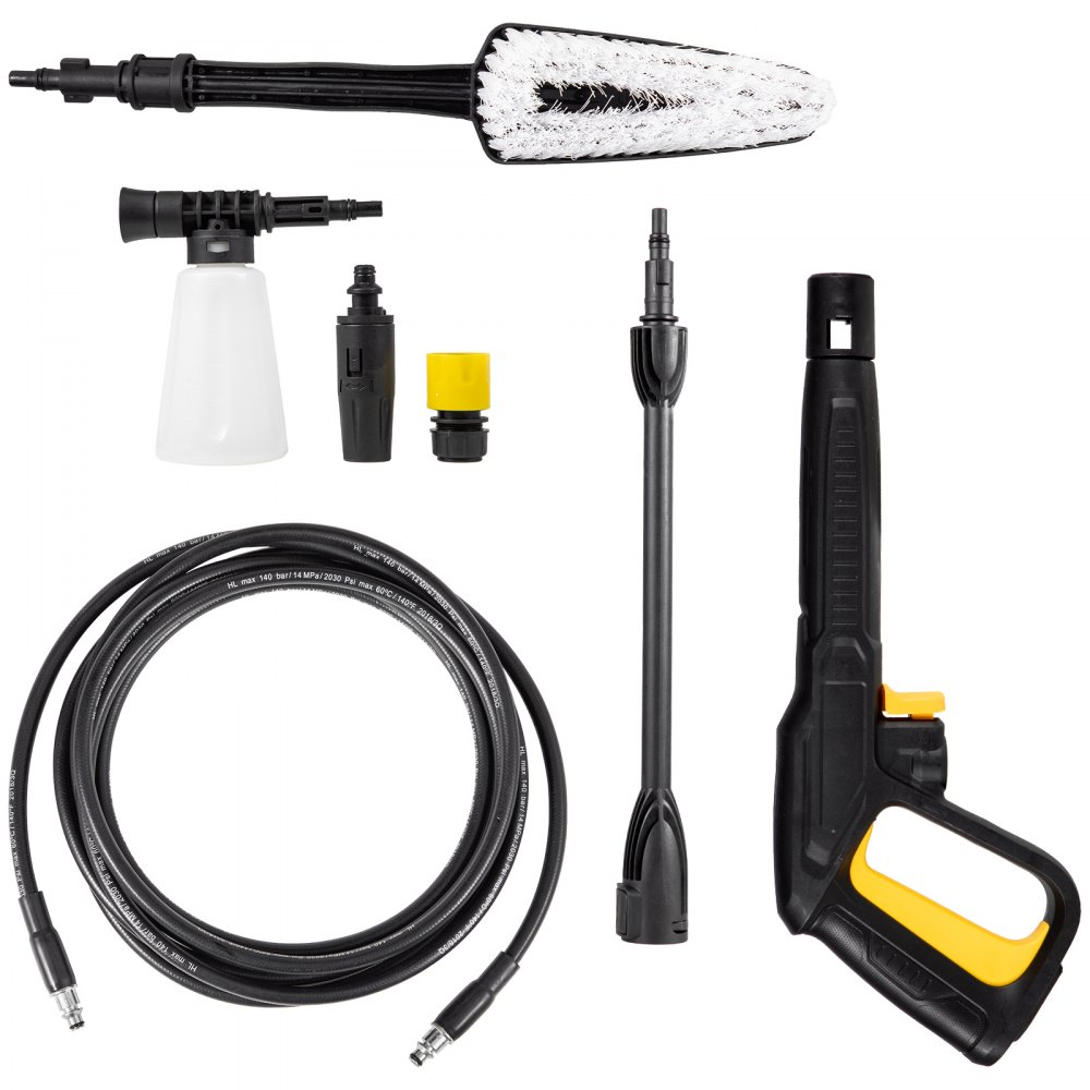 VEVOR 1520PSI 1.2GPM Electric Pressure Washer High Power Cleaner Machine Sprayer