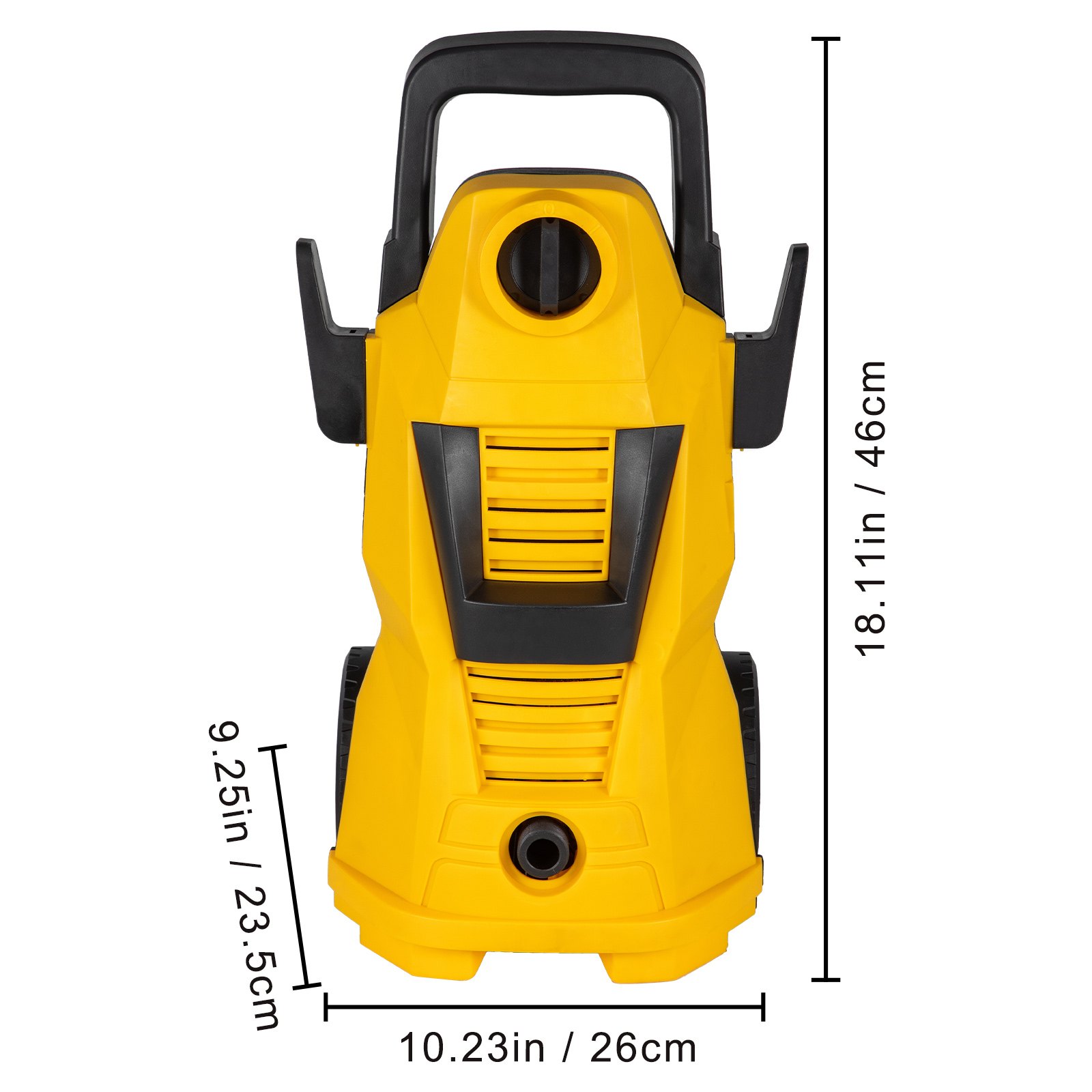 VEVOR 1520PSI 1.2GPM Electric Pressure Washer High Power Cleaner Machine Sprayer