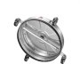 VEVOR pressure washer surface cleaner underside with rotating brush and caster wheels.