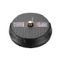 black VEVOR pressure washer surface cleaner with brass connector and black textured finish.