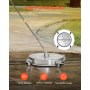 18" Pressure Washer Surface Cleaner 4 Wheels 4000 Max PSI 2 Extended Wands