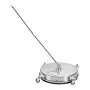 VEVOR 18" Pressure Washer Surface Cleaner, Stainless Steel Pressure Washer Attachments with 4 Wheels, 4000 Max PSI, 1/4 Quick Connector, 2 Spray Nozzles, 2 Extended Wands for Concrete, Patio, Deck