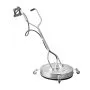 Limpiador de superficies VEVOR de 24", accesorios de acero inoxidable con 4 ruedas, 4000 PSI máx., conector rápido de 3/8", 2 boquillas de pulverización, mango doble, para hormigón, patio y aceras