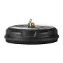 VEVOR 15" Pressure Washer Surface Cleaner, Plastic Pressure Washer Attachments with 4 Wheels, 4000 Max PSI, 1/4 Quick Connector, 2 Spray Nozzles, Ideal for Driveways, Sidewalks, Patios, Decks, Black