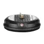 VEVOR 15" Pressure Washer Surface Cleaner, Plastic Pressure Washer Attachments with 4 Wheels, 4000 Max PSI, 1/4 Quick Connector, 2 Spray Nozzles, Ideal for Driveways, Sidewalks, Patios, Decks, Black