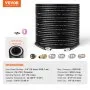 VEVOR Pressure Washer Hose, 100FT, 1/4" Kink Free Brass Thread Replacement For Most Brand Pressure Washers, 3/4'' Bending Radius, 4200 PSI Heavy Duty Power Washer Extension Spray Nozzle
