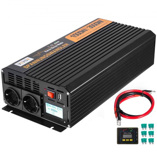 Pure Sine Wave Power Inverter 3000w Peak 12v Dc-220v Ac Avr Ifc Electronics