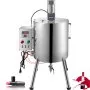VEVOR Heating Mixing Filling Machine, 30L/7.9 Gal Lipstick Filling Machine, 35W Lipstick Filler, Heating and Stirring Filling Machine with Stirrer for Cosmetics, Drink, Lipstick, Wax and Nail Polish