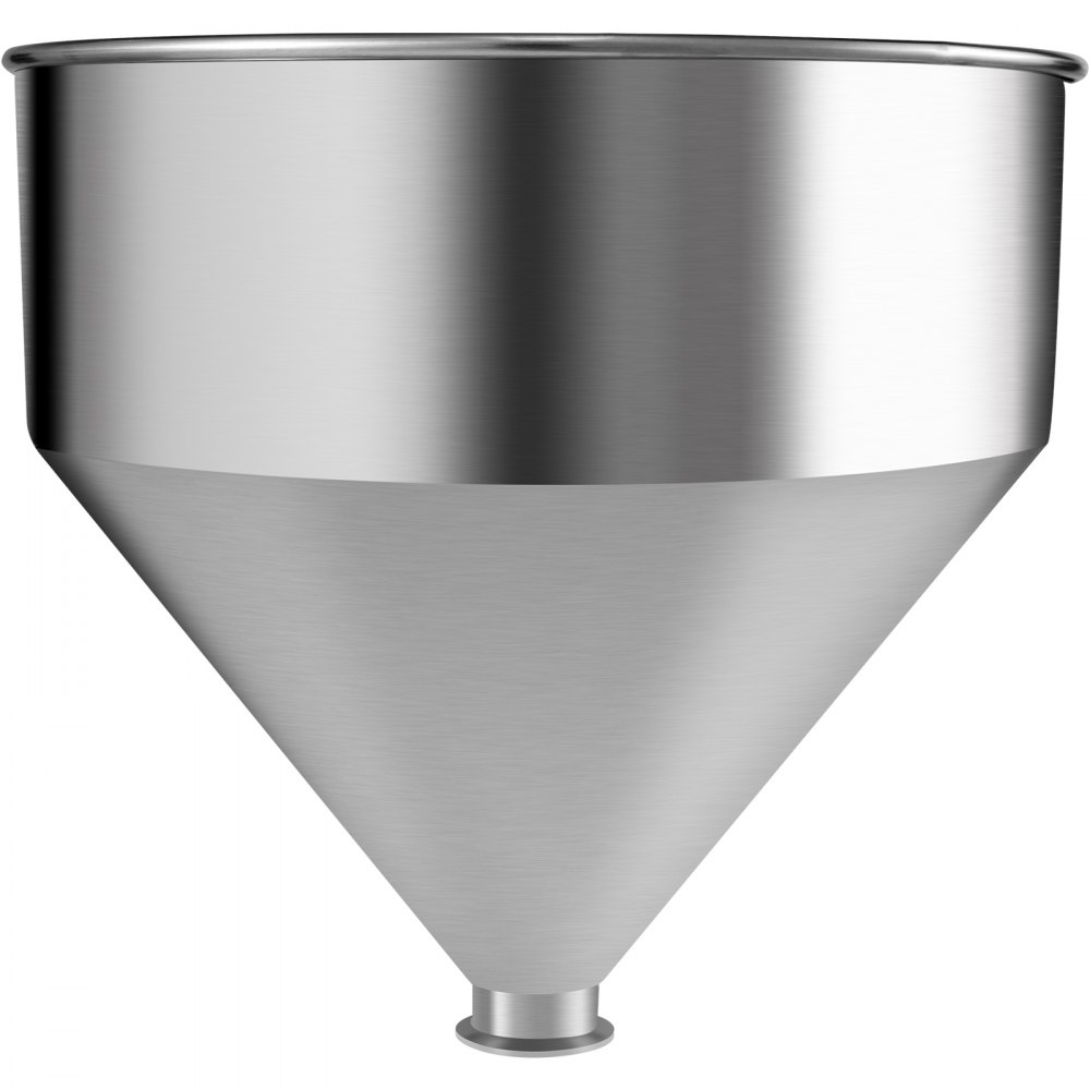 VEVOR 30L/7.9Gal 304 Stainless Steel Hopper for Paste/Liquid Filling Machine