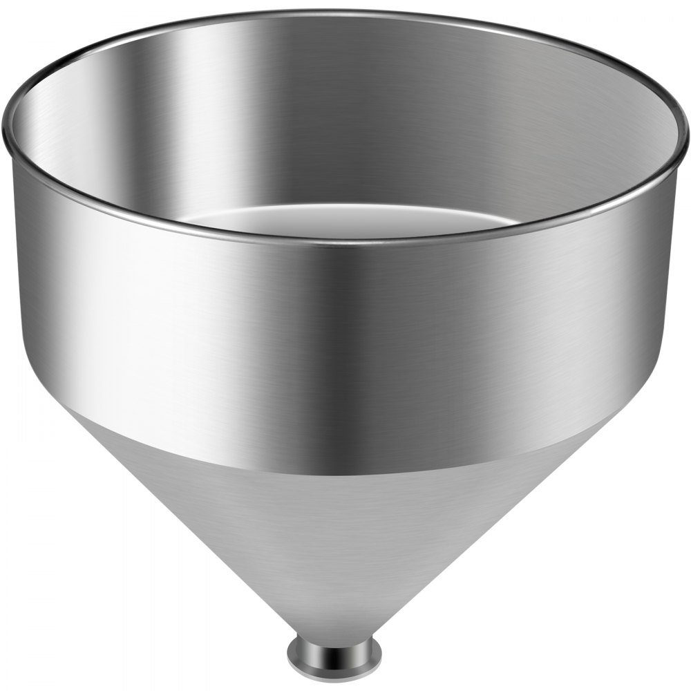 VEVOR 40L/10.6Gal 304 Stainless Steel Hopper for Paste/Liquid Filling Machine