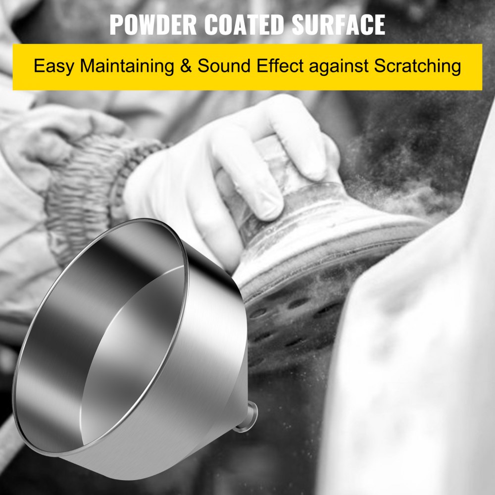 VEVOR 40L/10.6Gal 304 Stainless Steel Hopper for Paste/Liquid Filling Machine