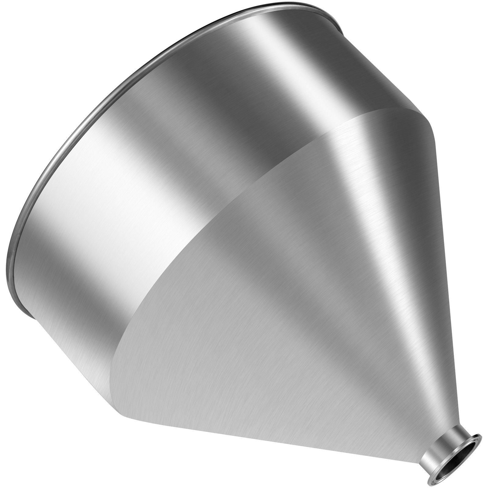 VEVOR 40L/10.6Gal 304 Stainless Steel Hopper for Paste/Liquid Filling Machine