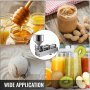 VEVOR Pneumatic Liquid Paste Filling Machine 1000-5000ml, Dual-use Cream Paste Filling Machine 40L Hopper, Paste Filler Stainless Steel Piston for Toothpaste Cream Shampoo