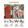 VEVOR Airless Paint Spray Gun 3600PSI High Pressure Airless Spray Gun 517 Tip