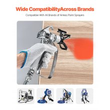 Airless Paint Spray Gun 3600PSI High Pressure Airless Spray Gun 517 Tip