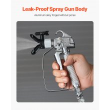 VEVOR Airless Paint Spray Gun 3600PSI High Pressure Airless Spray Gun with 5Tips