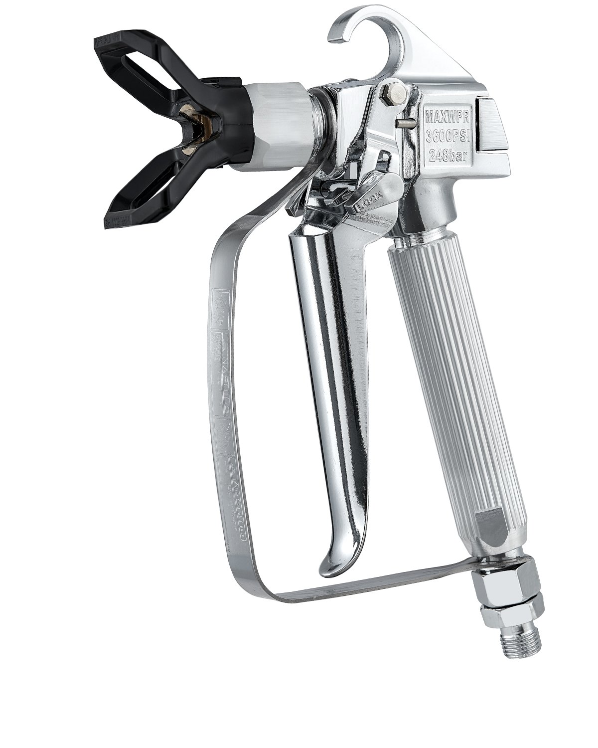 Sweiko Airless Paint Spray Gun 3600PSI High Pressure Airless Spray Gun with 5Tips Sweiko Airless Paint Spray Gun 3600PSI High Pressure Airless Spray Gun with 5Tips
