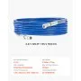 VEVOR 25ft Airless Paint Sprayer Hose, 1/4 in Universal Airless Paint Spray Hose, 4350 PSI High Pressure Flexible Airless Sprayer Hose, Multi-Layer Reinforced Steel Wire Braid Hose for Paint Sprayer