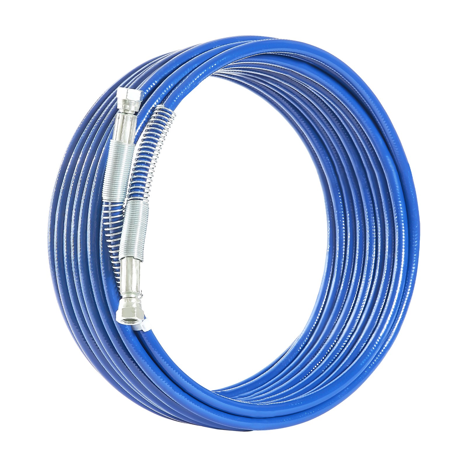 VEVOR 50ft Airless Paint Sprayer Hose, 1/4 in Universal Airless Paint Spray Hose, 4350 PSI High Pressure Flexible Airless Sprayer Hose, Multi-Layer Reinforced Steel Wire Braid Hose for Paint Sprayer
