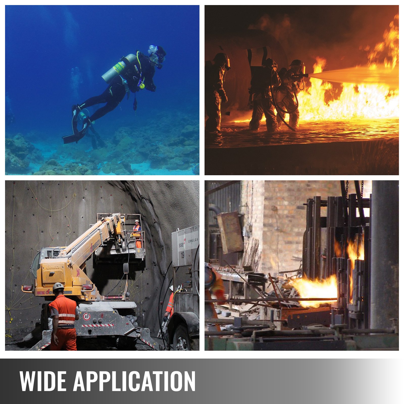 VEVOR High Pressure Air Filter, Oil Water Separator 30 MPa, for Air Compressor