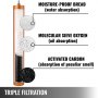 Vevor High Pressure Air Filter, Oil Water Separator 30 Mpa, Triple Filtration