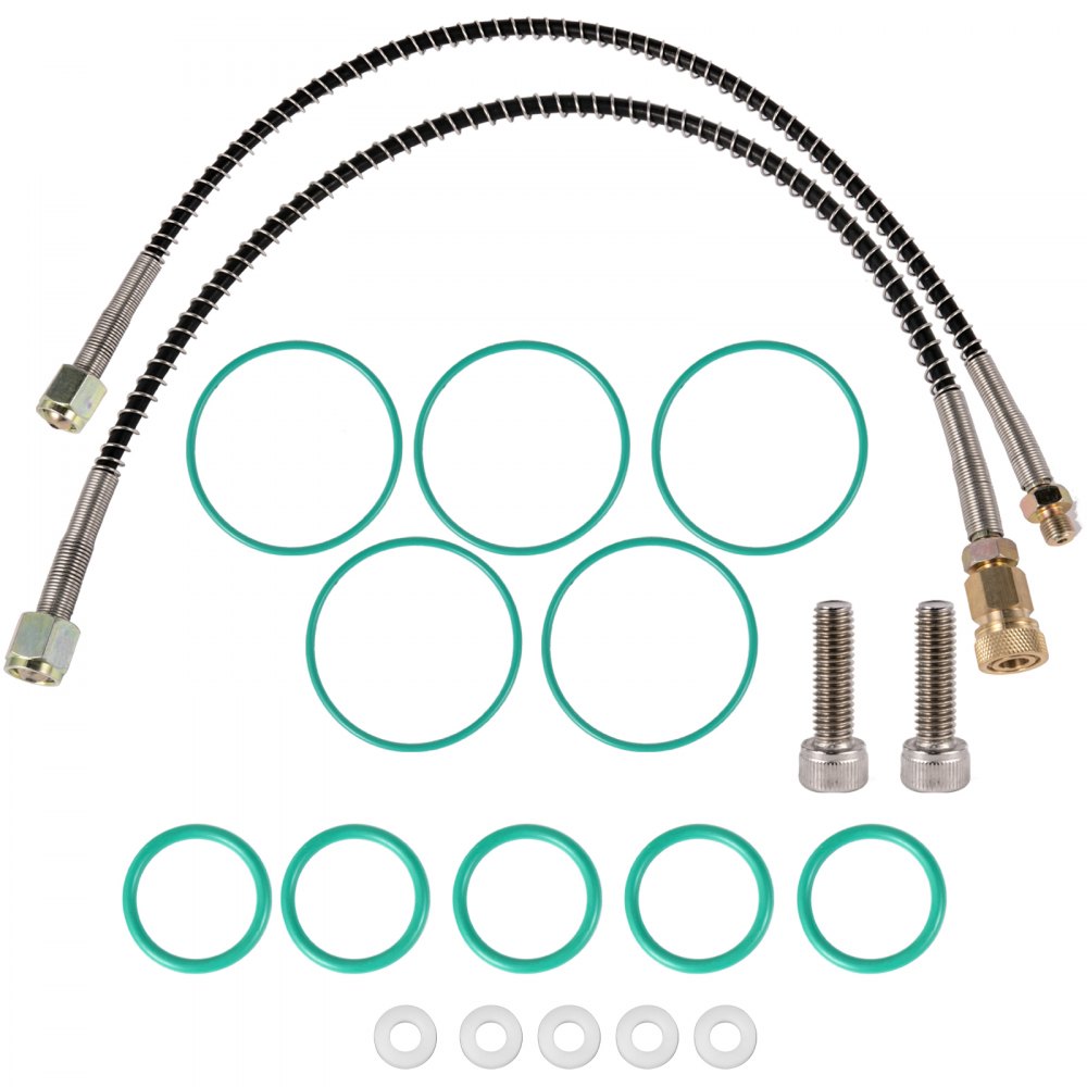 VEVOR High Pressure Air Filter, Oil Water Separator 30 MPa, 2 Filters Compressor