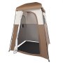 VEVOR camping brusetelt, 66" x 66" x 87" 1 værelses overstørrelse udendørs transportabelt husly, privatlivstelt med aftagelig top, lommer, ophængningsreb og tøjsnor, til påklædning, omklædning, toilet, badeværelse