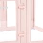 VEVOR Dog Whelping Box, 60x39x23 in Plastic Dog Whelping Pen for Medium Sized Dogs, Waterproof Transparent Puppy Playpen with Windows & Door Lock, Easy to Clean, Durable Indoor Pet Dogs Cats Birth Kit
