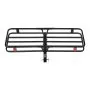 Portaequipajes VEVOR de 135 x 48 x 12,7 cm, con capacidad de 226 kg, estabilizador y correas de trinquete, con red de carga y gancho, apto para SUV.