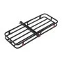 Portaequipajes VEVOR de 135 x 48 x 12,7 cm, con capacidad de 226 kg, estabilizador y correas de trinquete, con red de carga y gancho, apto para SUV.