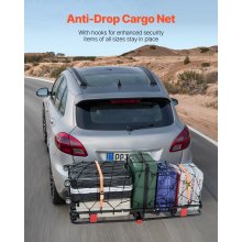 500 lbs Hitch Cargo Carrier Folding Hitch Cargo Carrier with Cargo Net