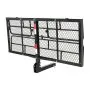Portaequipajes de enganche VEVOR de 152 x 61 x 35 cm, capacidad de 226 kg, con red de carga y bolsa de carga impermeable, plegable, con recordatorio reflectante, apto para SUV.