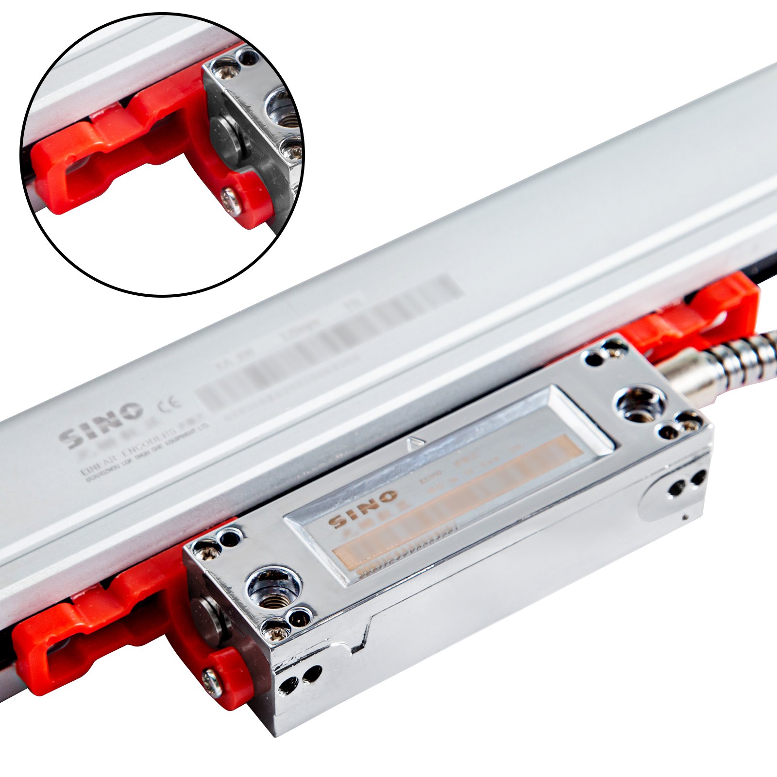 VEVOR Digital Readout Linear Scale 170MM 5 Bearing System 5 µm For Lathe Machine