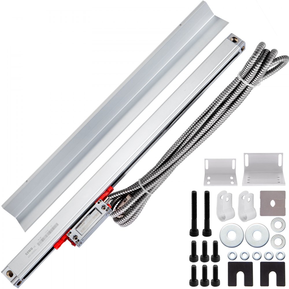 Vevor Precision Linear Scale Linear Glass Scale 320 Mm Dro Lathe Milling Machine